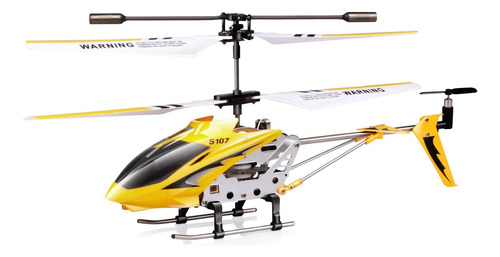 Syma 3 Canal Rc Heli Con Giroscopio Amarillo