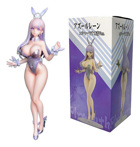 Figura De Acción Azur Lane Plymouth Rabbit For Niñas, 27 Cm