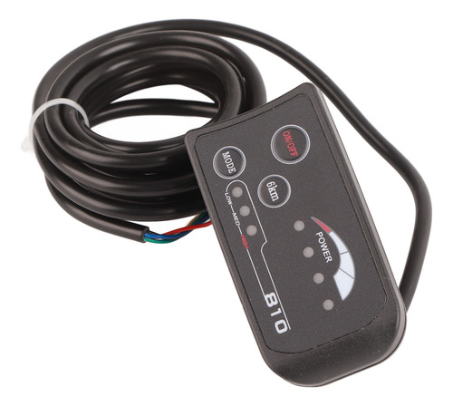 Pantalla Led De Bicicleta Eléctrica 810 Con Control De Cable