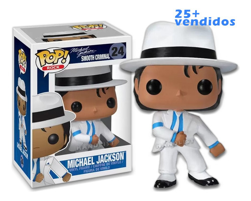 Figura Criminal Funko Pop De Michael Jackson Smooth 24