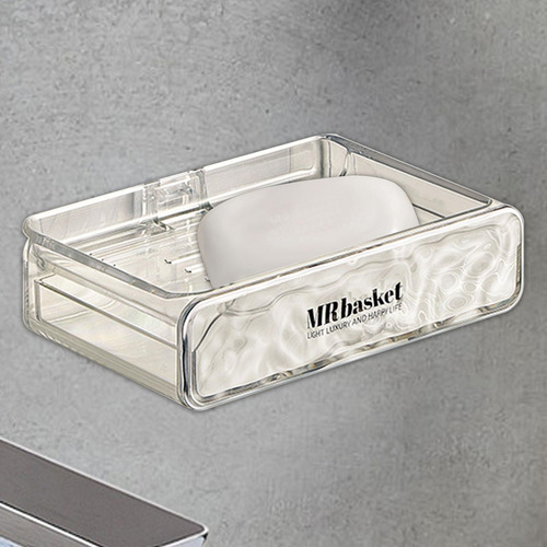6 Jabonera De Pared Para Baño, Ahorrador De Una Sola Capa
