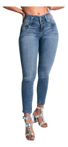 Jeans Elastizados - Efecto Push Up - Corte Colombiano  