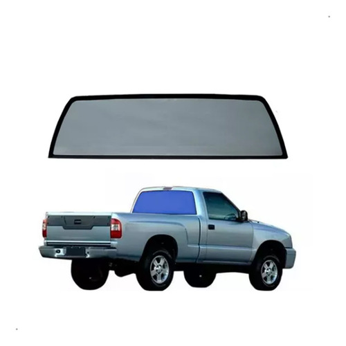 Vidro Vigia Chevrolet S10 Inteiriço 94 96 98 00 02 04 06 08