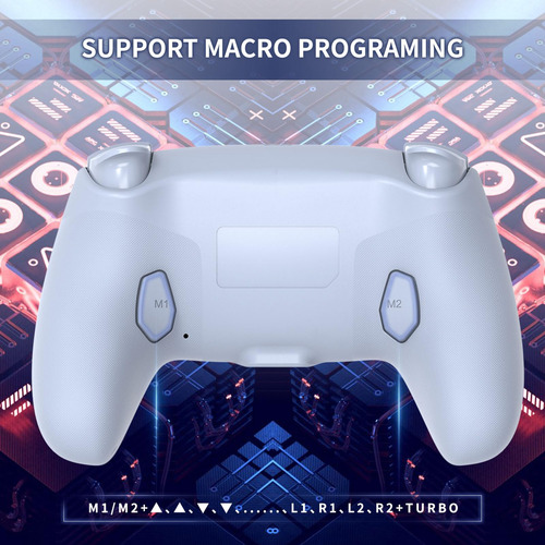 Controladores Inalámbricos Para Ps4 Hittoliy Con Led Rgb Dua