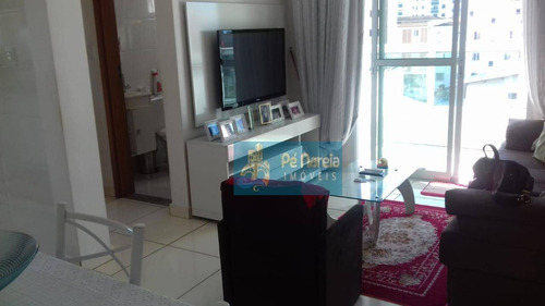 Imagem 10 de 29 de Apartamento Com 1 Dormitório À Venda, 43 M² Por R$ 215.000 - Vila Guilhermina - Praia Grande/sp-p1g34a - Ap0481