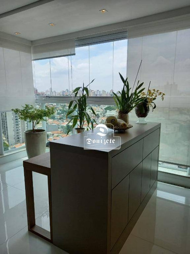 Apartamento Com 2 Dormitórios À Venda, 83 M² Por R$ 670.000,00 - Vila Scarpelli - Santo André/sp - Ap16219