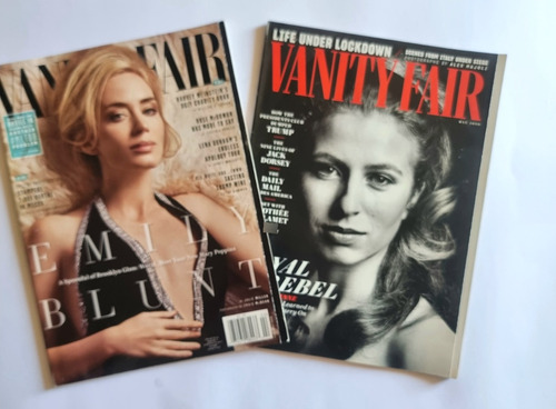 Pack 2 Revista Vanity Fair Norteamericana Moda Actualidad 7