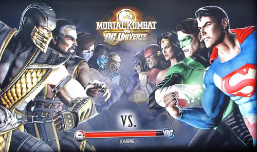 Mortal Kombat Vs Dc Universe Xbox 360 Original Mídia Física