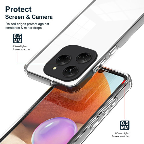 Funda Tpu + Pc Para Tecno Spark 20 Pro+ Para Tecno Spark Go