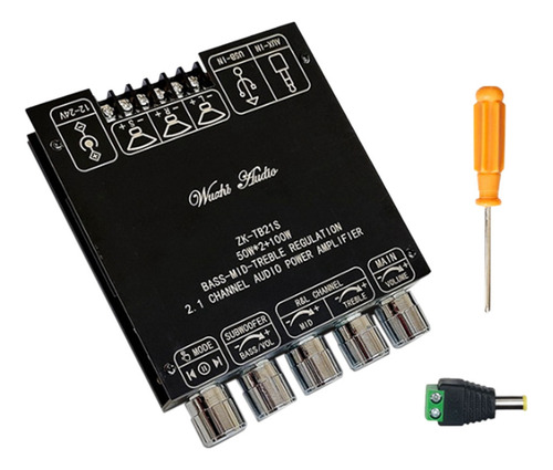 Placa Amplificadora Zk-tb21s, Amplificador Subwoofer 5.1