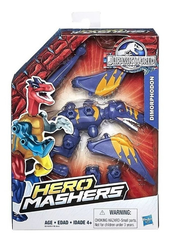 Dinosaurio Jurassic World Hero Mashers 15 Cm Hasbro