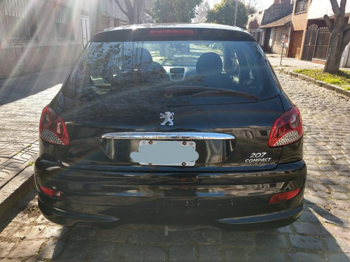 Peugeot 207 2012 1.4 Xs Hdi 5 Puertas, Negro