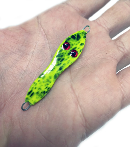 Imagem 7 de 8 de 5 Isca Artificial Fundo Jumping Jig Sapinho, 5 Suporte Hook