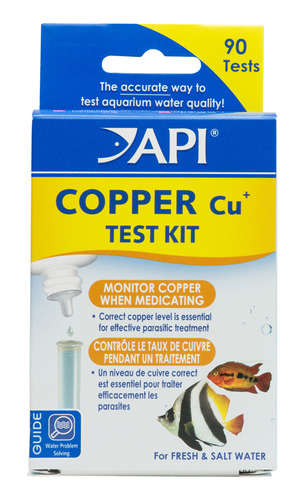 Api Copper Test Kit - Teste De Cobre - 90 Testes