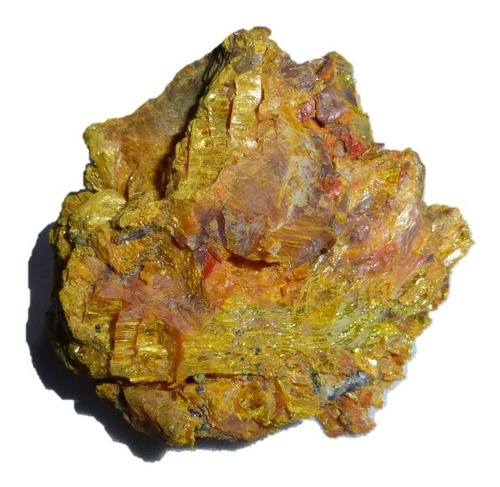 Mineral De Colección Oropimente En Bruto