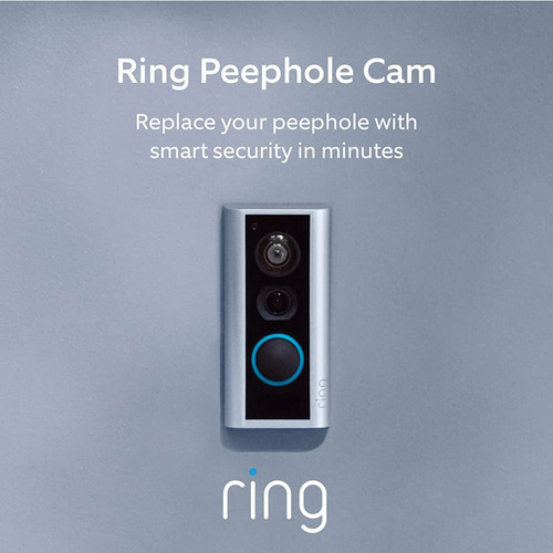 Peephole Cam - Timbre Inteligente Con Video Hd, Comunicación