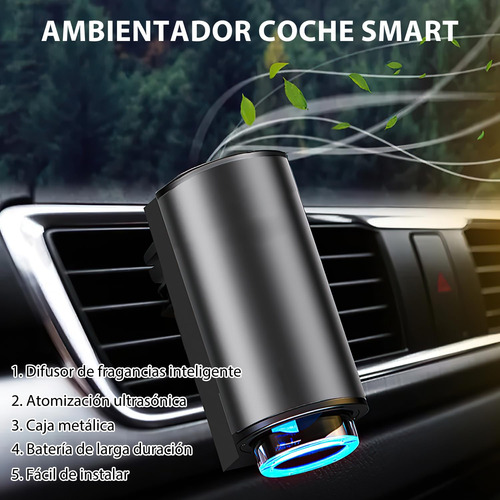 Smart Car Air Freshener Diffuser (blue Ocean 3 Bottles)