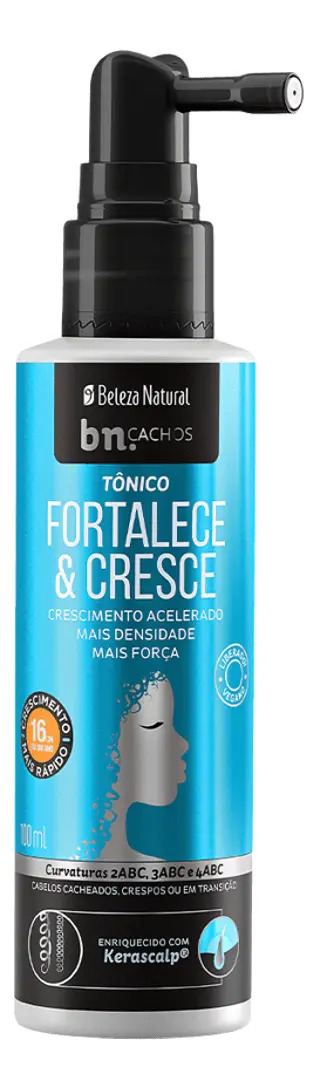 Tônico Capilar Fortalece e Cresce 100ml | bn.Cachos