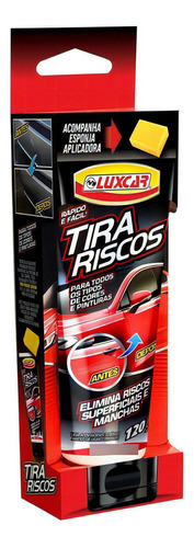 Elimina Riscos 120g Luxcar Remove E Tira Riscos Superficiais