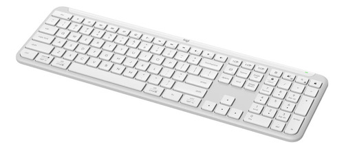 Teclado Slim K950 Blanco Español Latino Logitech
