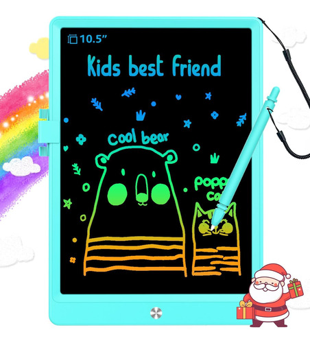 Bukebu Lcd Writing Tablet Doodle Board,10.5 Inch Colorful Dr