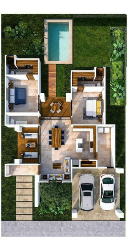 Imagen 5 de 17 de Rocio Country Living , Residencias De Una Planta En Privada