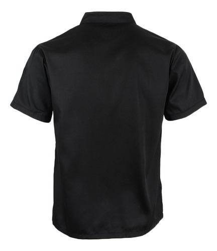 Chamarra De Chef De Manga Corta Uniforme De Cocinero De