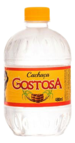 Cachaça Gostosa 480ml Kit Com 48 Garrafas Da Paraiba
