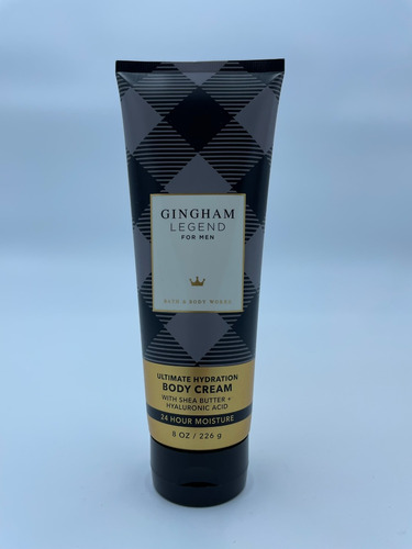 Bath And Body  Hombre Gingham Legend Crema Humectante