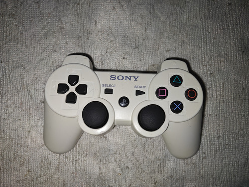 Control Ps3 Blanco Original Blanco (Usado)