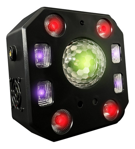 Pro Dj Lighting Pl49 Party Luz Laser Tipowash Multicolor Dmx