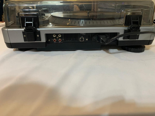 Toca Discos Vinil E Cd Ion Lp2 No Estado E Usado Cinza (Usado)