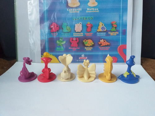 Colección Completa - Olocons De Bimbo + Llaveros Olocons (Usado)