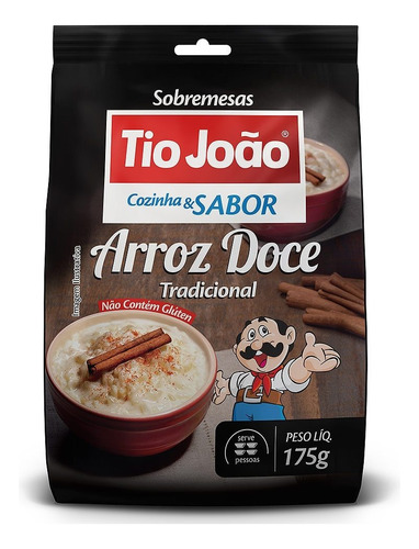 Arroz Doce Tradicional Tio João 175g