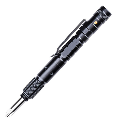Lapicero Táctico Portátil For Hombre, Linterna Led