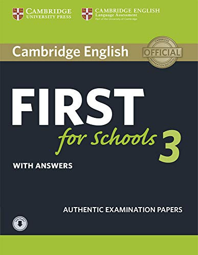 Cambridge English First Schools 3 Self Study Pack -