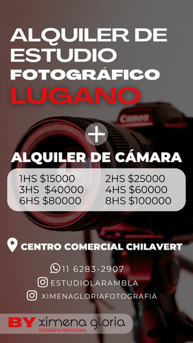 Estudio Fotografico Producciones Videos Y Alquiler Salas