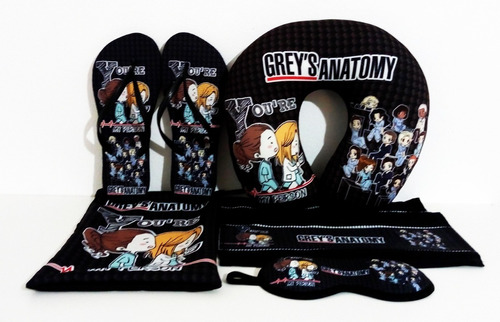 Kit Viagem Grey's Anatomy Black