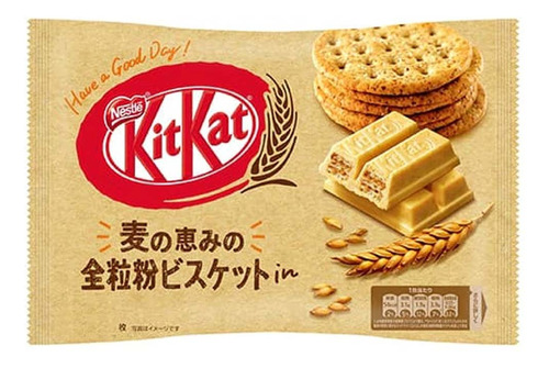 Paquete Kitkat Japones Sabor Trigo