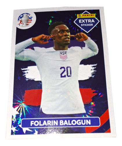 Folarin Balogun Base Extra Copa America Usa 2024 Panini 