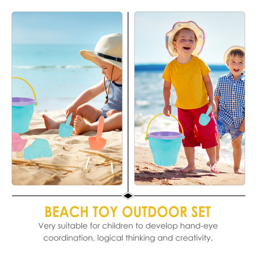 Kit De Construcción Sandcastle, Juego De Juguetes De Playa C