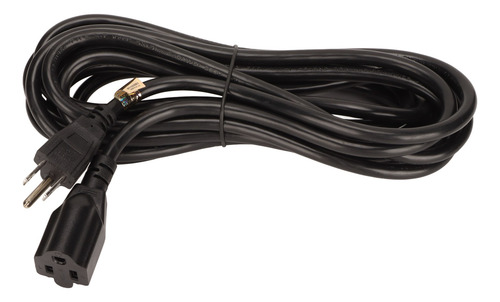 Cable Nema 5 15p A 5 15r, 16 Awg, Resistente, 3 Puntas