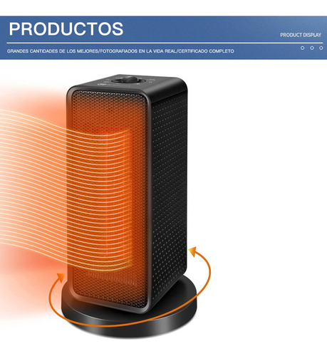 Aquecedor De Ar Elétrico 3 Níveis Aquecedor 1500w
