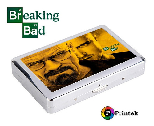 Cigarrera Metalica Breaking Bad  - Personalizada