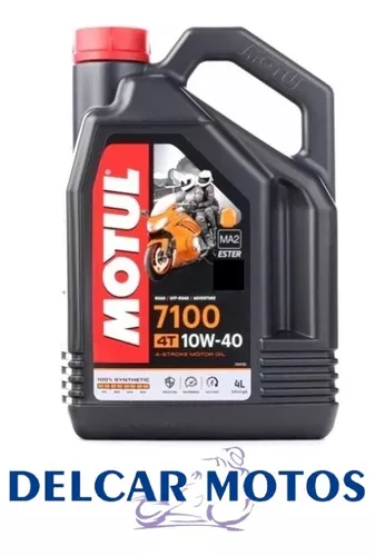 Aceite Motor Motul 7100 4 Litros 10w 40 Bidón Delcar ®