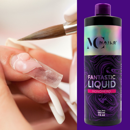 Monómero 16oz. Liquid Fantastic Acrílico Uñas. Mc Excellence