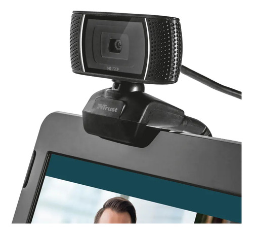 Combo Trust Doba 2 En 1 Home Office Webcam Hd + Auriculares