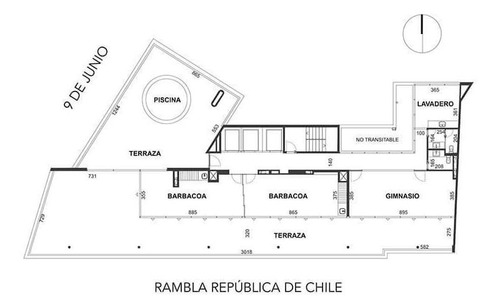 Imagen 3 de 30 de Apartamento - Malvín, 2 Dormitorio, Luminoso, Barbacoa, Solarium, Laundry. Financiación Propia.