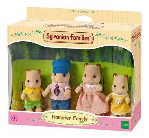 Familia De Hamster Sylvanian Families