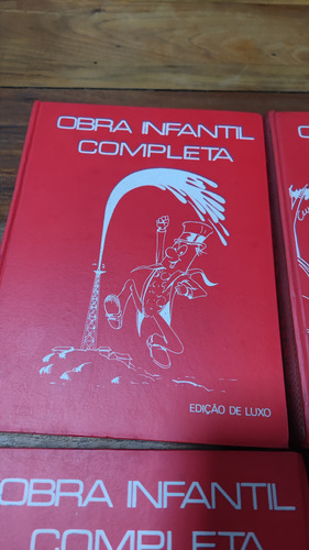 Coleção Monteiro Lobato Obra Infantil Completa Ed. De Luxo (Usado)